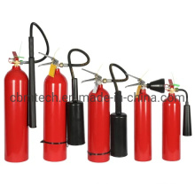 CO2 Fire Extinguisher Aluminum Material TUV Approved DOT Approved